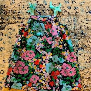 Hanna Andersson printed denim dress size 90(3)